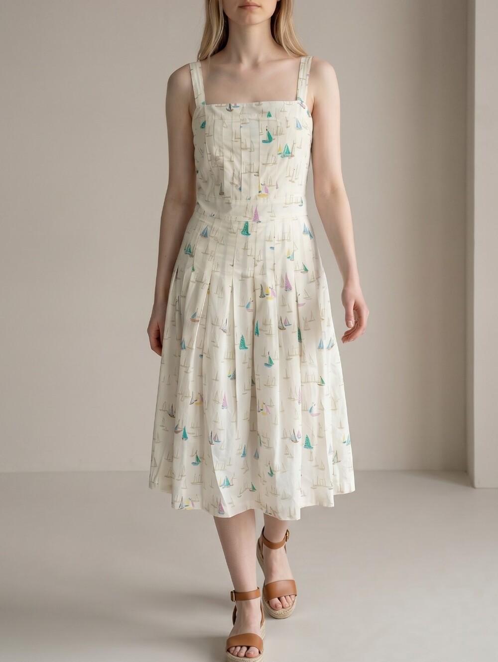 Vtg Tommy Hilfiger Sailboat Sweetlife Sundress
